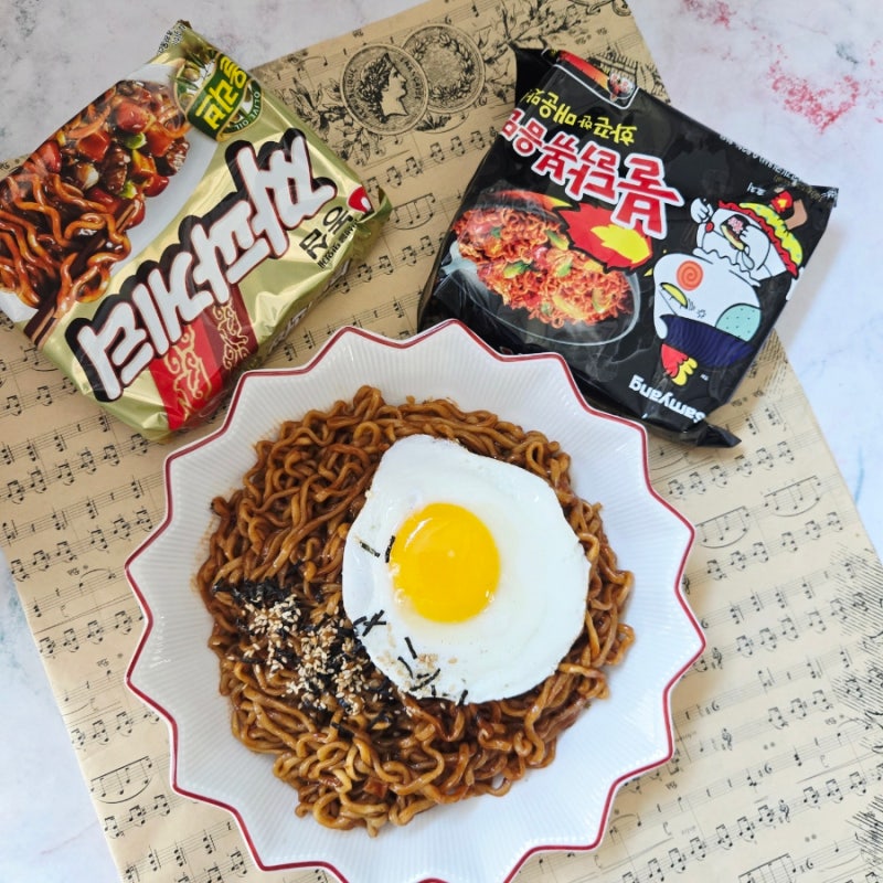 불닭볶음면 레시피 불닭볶음면 꿀조합 짜파게티 맛있게 끓이는법