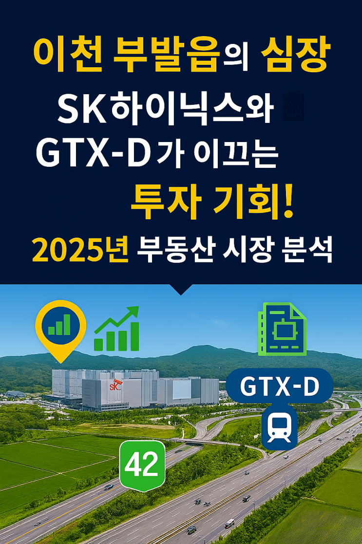  이천 부발읍의 심장, SK하이닉스와 GTX-D가 이끄는 투자 기회! 2025년 부동산 시장 분석