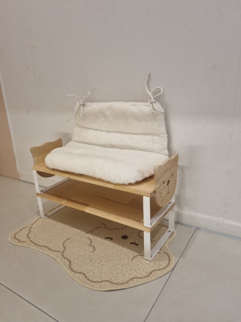 다이소 물품으로 아기현관 슈벤치 만들기 현관의자 DIY 아기신발장