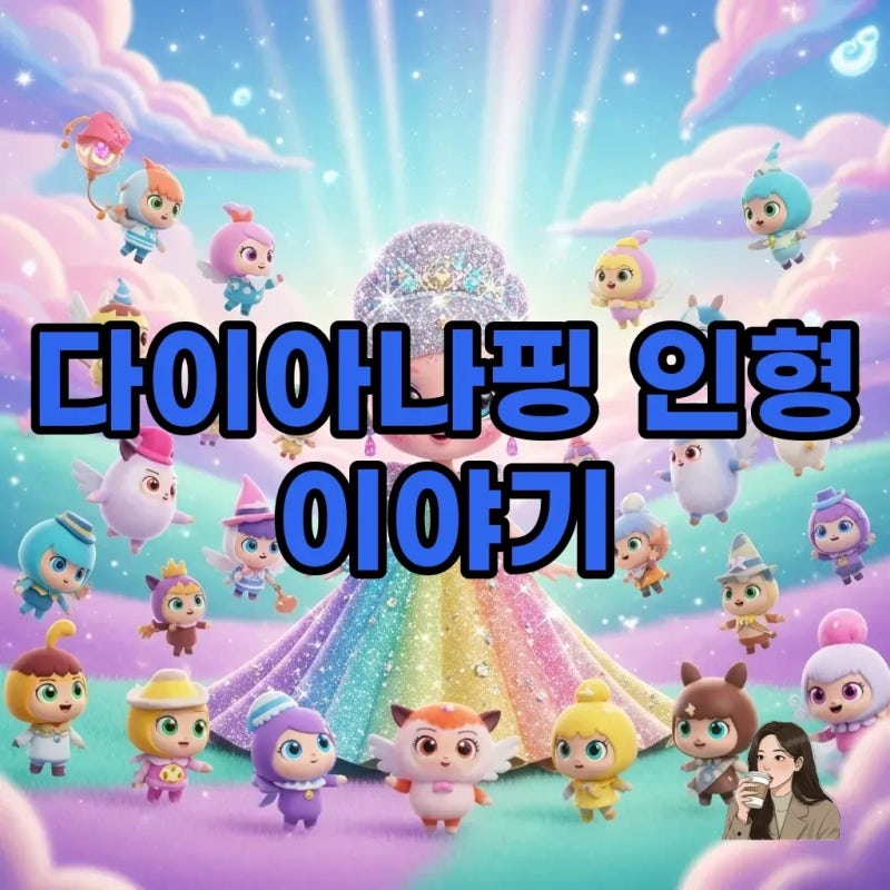 다이아나핑 인형과 피규어 속에 숨겨진 이야기
