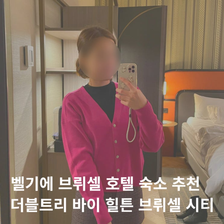  벨기에 브뤼셀 호텔 숙소 추천, 더블트리 바이 힐튼 브뤼셀 시티