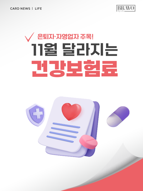 은퇴자·자영업자 위한 '11월 건강보험료 조정' 팁