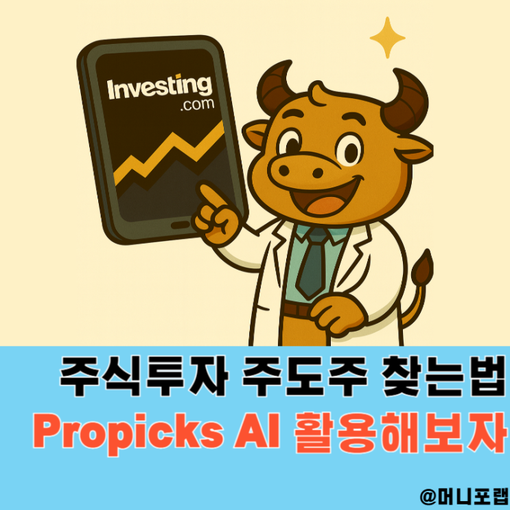  주식투자 공부, 빠르게 주도주 찾기 알고 시장 읽는법 Propicks AI