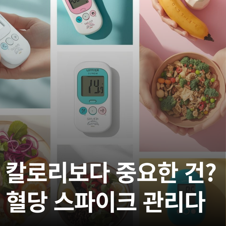  칼로리보다 중요한 ‘혈당 스파이크’ 관리법