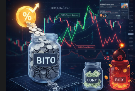  [미국주식] BITO 심층 분석 고배당 함정, CONY와 BITX 전격 비교
