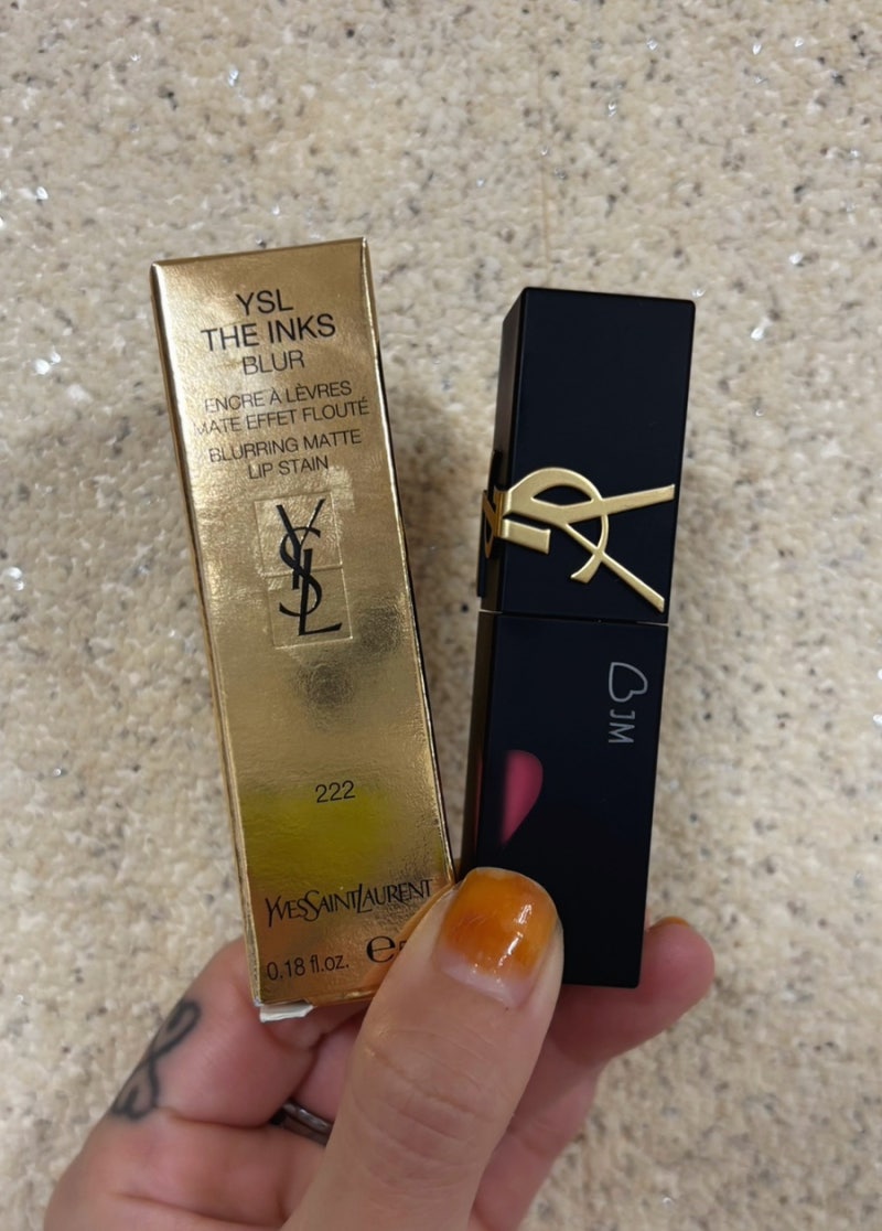입생로랑 잉크 블러 틴트 #222 스피닝푸시아 YSL 신상 캔디핑크 틴트추천 리얼 리뷰