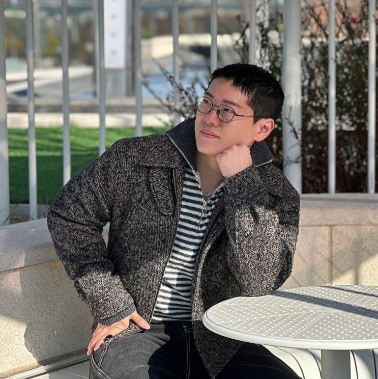  일본 안경 브랜드 레트로 이와모토 티타늄 얇은테안경