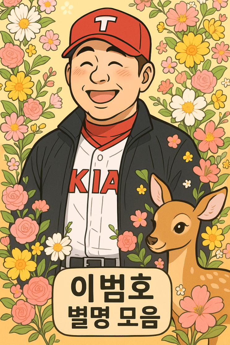  꽃동님 이범호 감독 별명 모음
