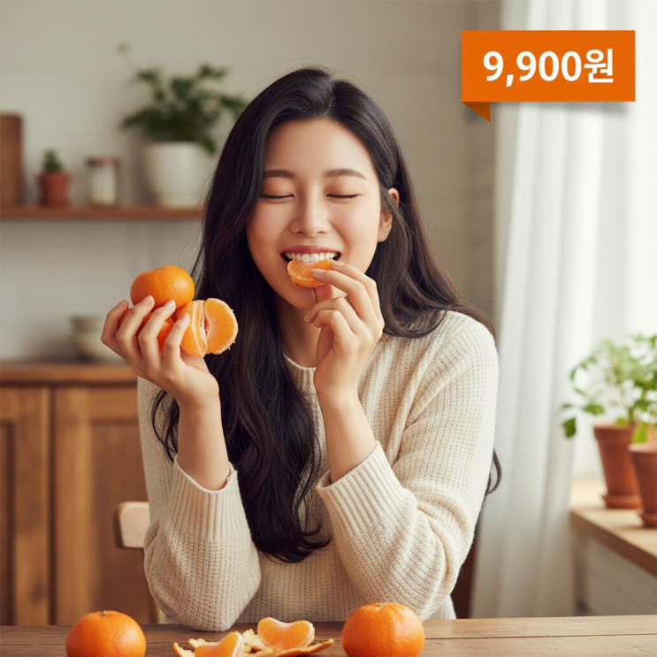  7만 후기 증명! 제주 감귤 3kg, 만원 이하 득템 비밀