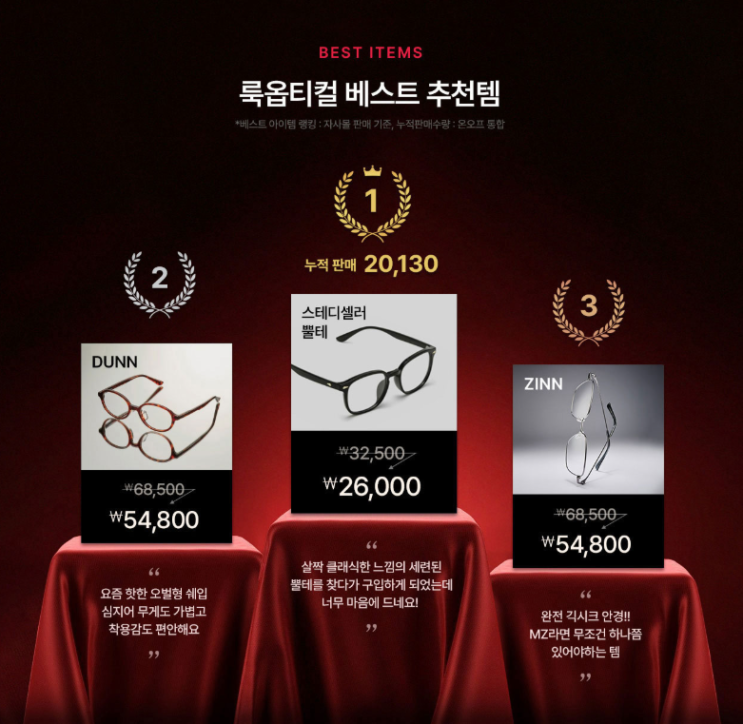  룩옵티컬 블랙프라이데이 역대급 세일! 안경 최대 30% 할인 소식