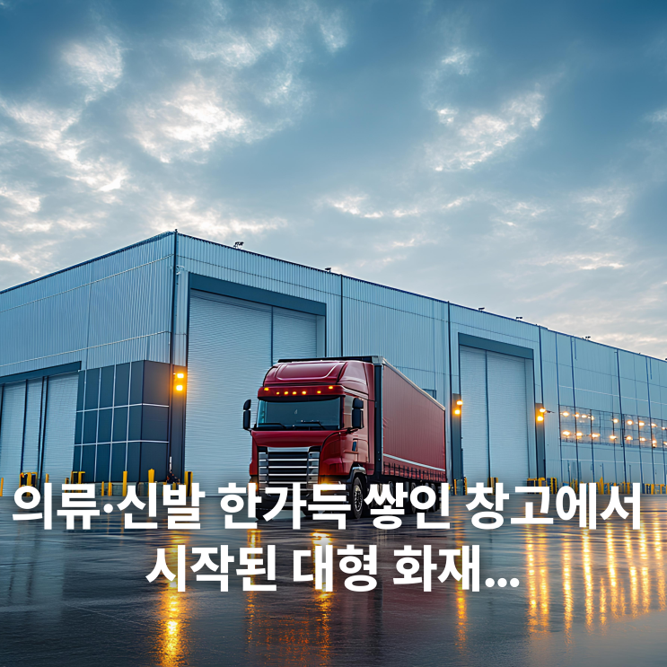 천안 <b>이랜드 물류센터 화재</b>… “불길이 하늘을 집어삼킨 아침”