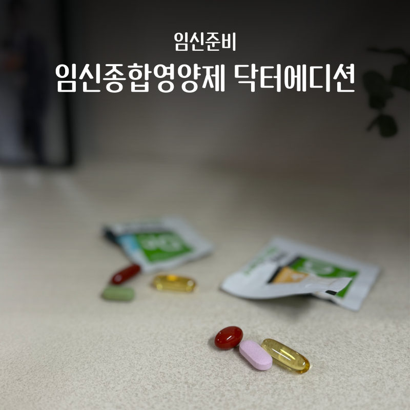 임신준비 종합영양제 이것만 드시면 됩니다 | 닥터에디션 퍼틸리티 실제 복용 후기 (의사 추....