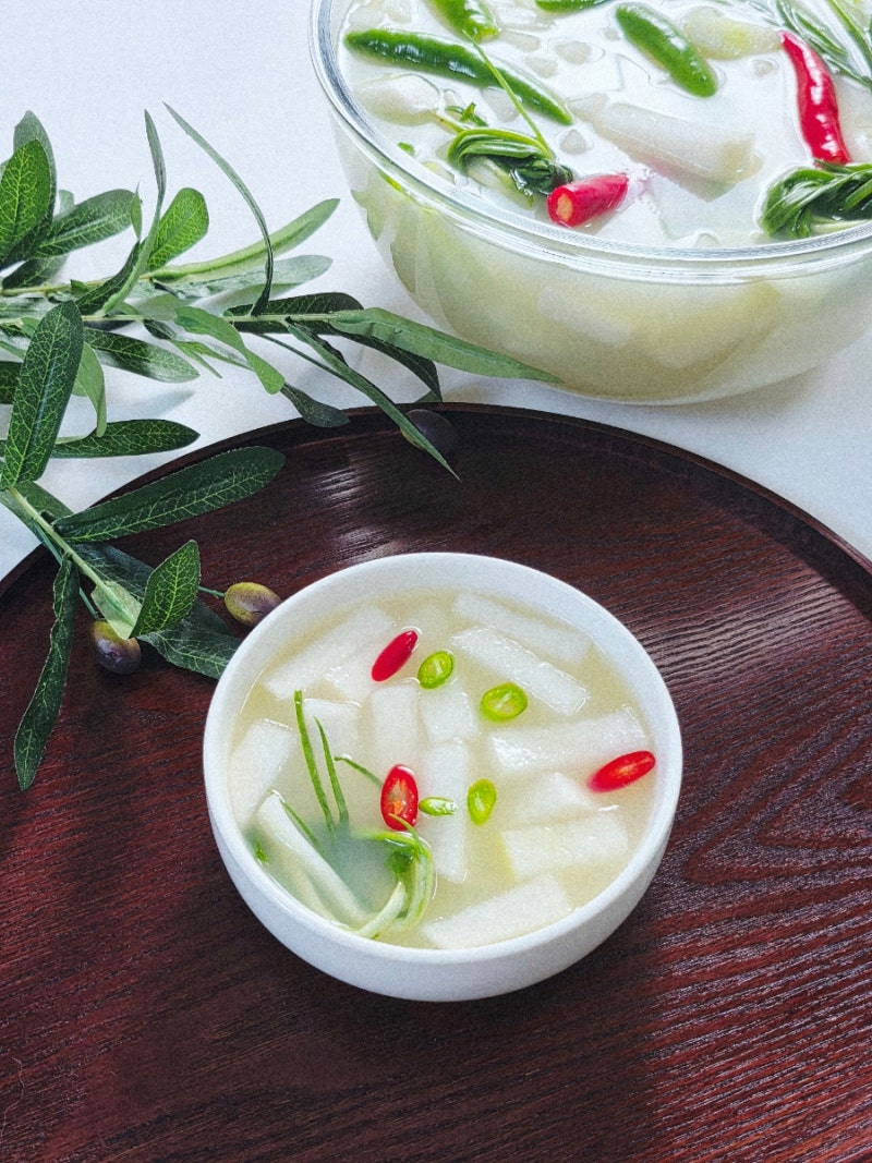 동치미 맛있게 담그는법 간단 무우 동치미 레시피 겨울 물김치 만드는법