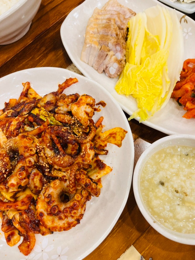 구미인동맛집 점심 가성비 좋은 임가네낙지보쌈 아이랑 방문