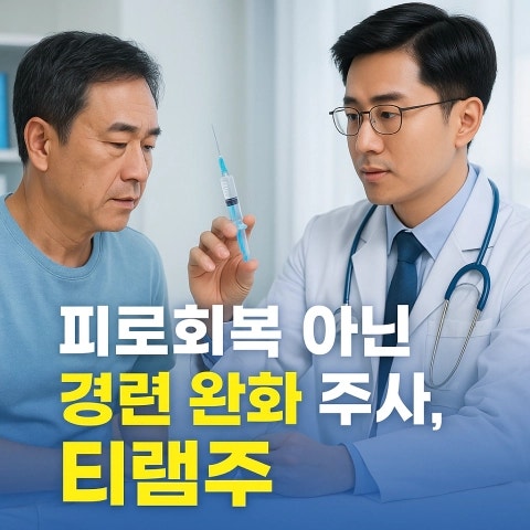 티램주 효능과 부작용 — 피로회복 아닌 경련성 통증 완화 주사