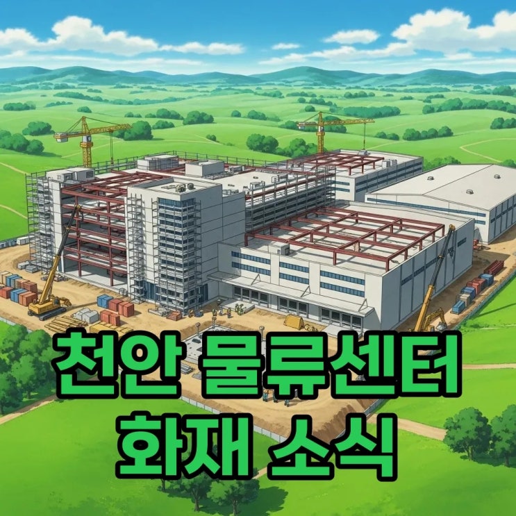 천안 <b>이랜드 물류센터 화재</b>, 그리고 안전 이야기