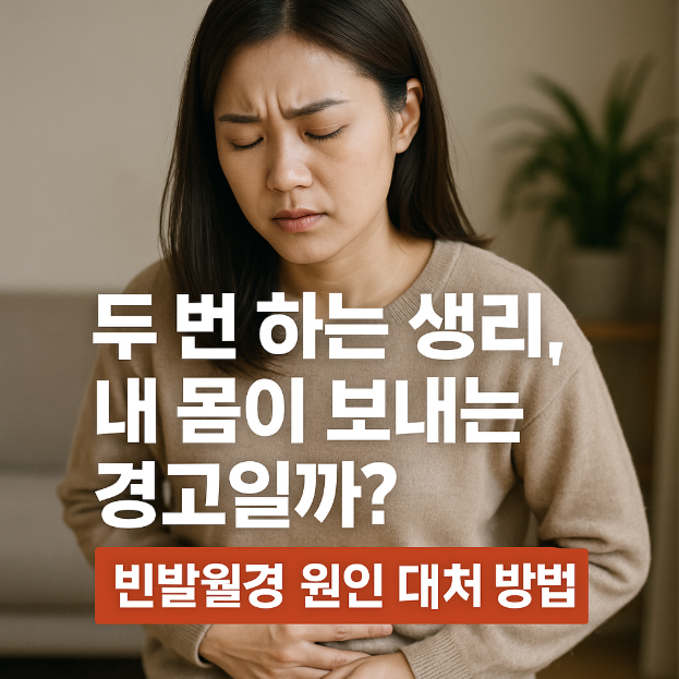  두 번 하는 생리, 내 몸이 보내는 경고일까? 빈발월경 원인 대처 방법