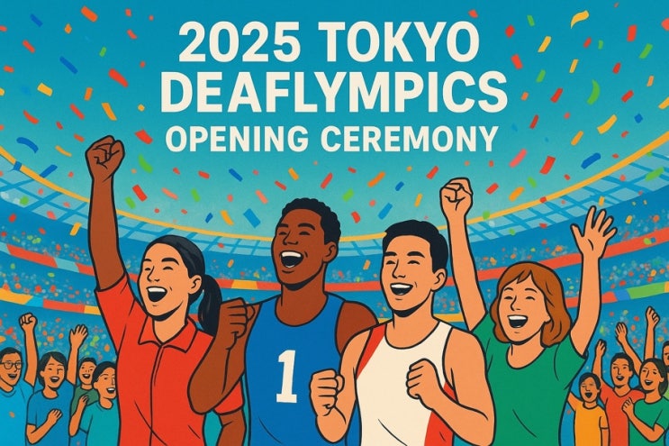 2025 도쿄 <b>데플림픽</b> 개막! 흥겨운 개회식과 빛의 성화 (한국... 