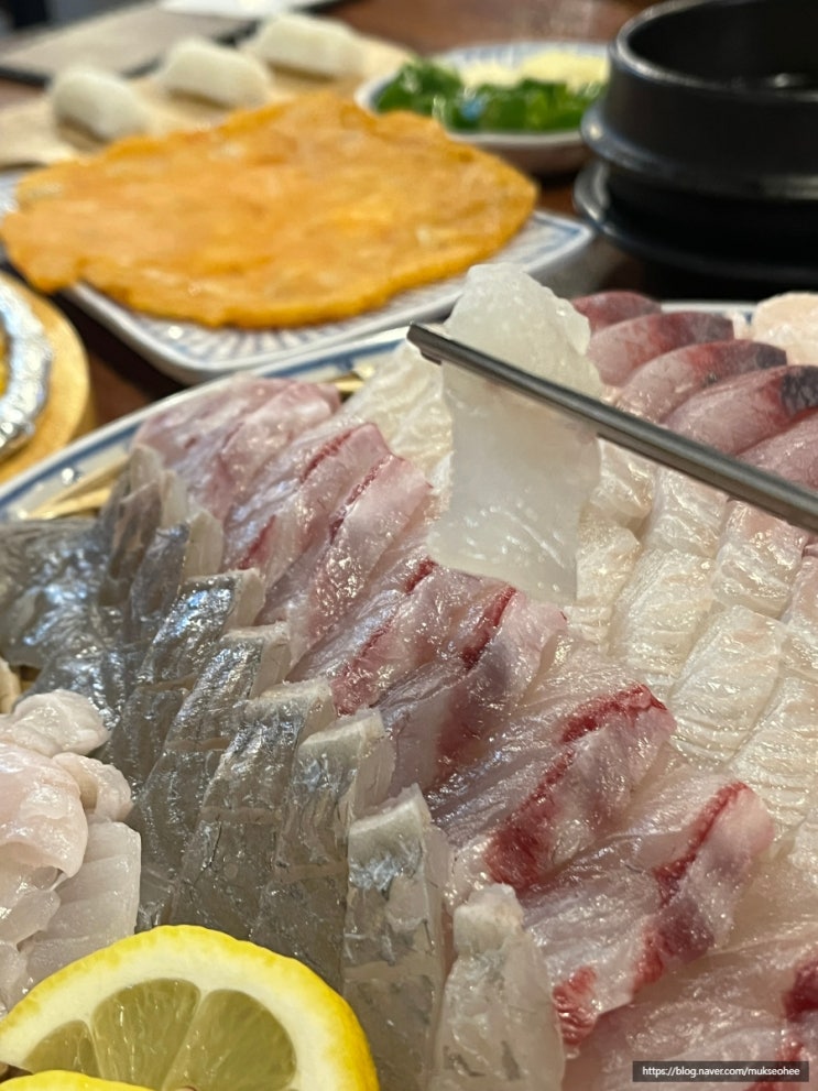  울산대학교 맛집 갯마을횟집 방어 제철 11월 언제가지?