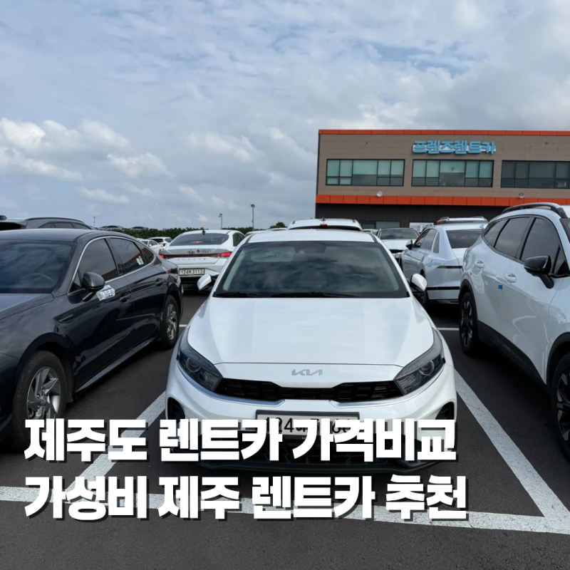제주도 렌트카 가격비교 사이트 제주도 렌트카 내돈내산 추천