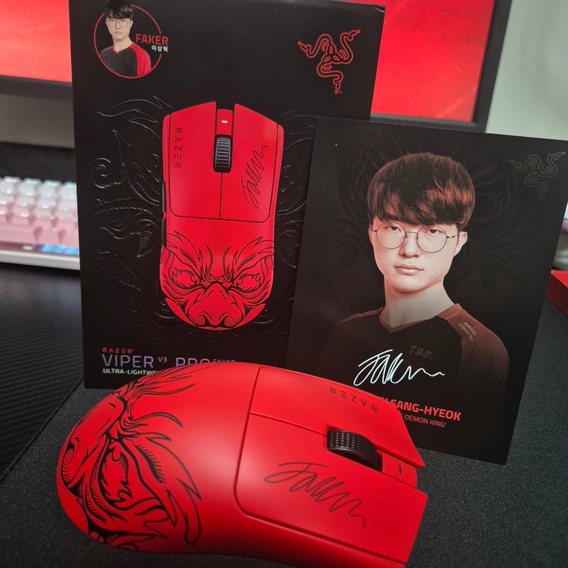 레이저코리아 바이퍼 V3 Pro 페이커 마우스 바브삼 후기