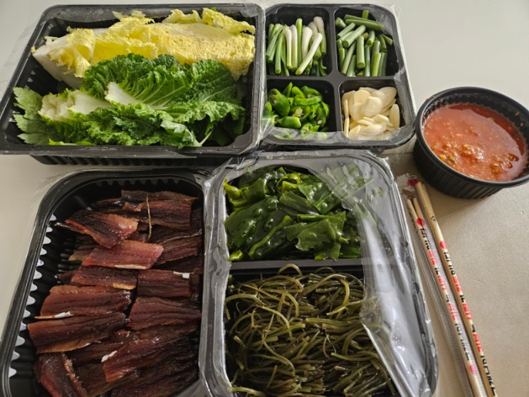  원주 과메기 2만원대 배달 맛집 '주니네 구룡포 햇과메기' 내돈내산 강추!