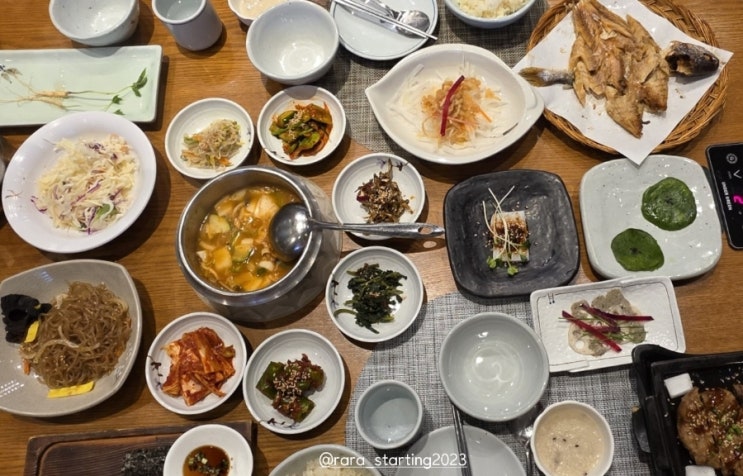  [경기 김포] 김포 한정식 맛집 가족모임하기 좋은 보리굴비&떡갈비 정식 김포 맛집 남도의뜰