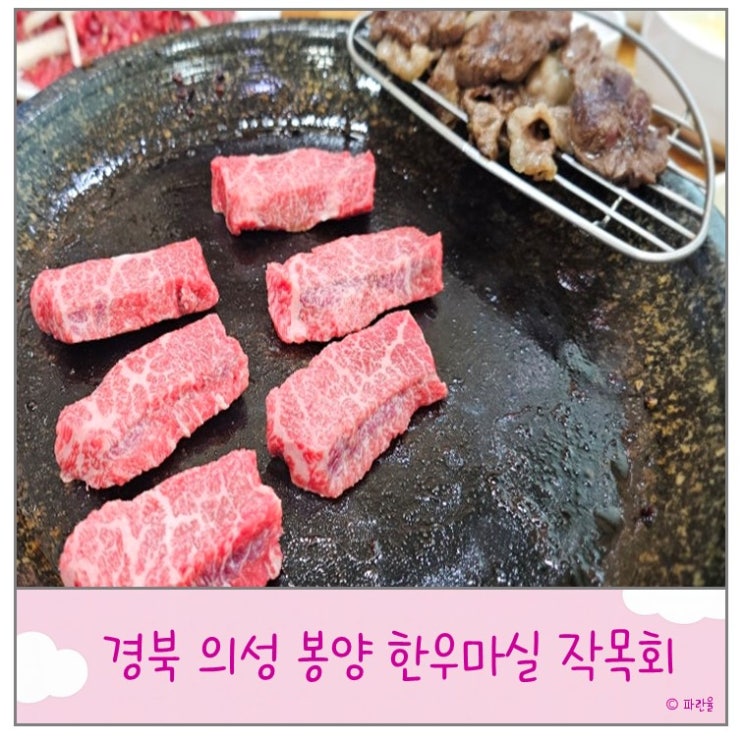  대구 근교 가성비 소고기 맛집 추천 의성 봉양 한우 마실 작목회