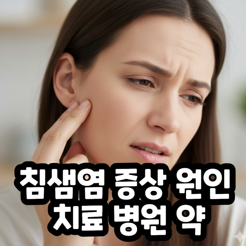 침샘염 증상 원인 치료 병원 약