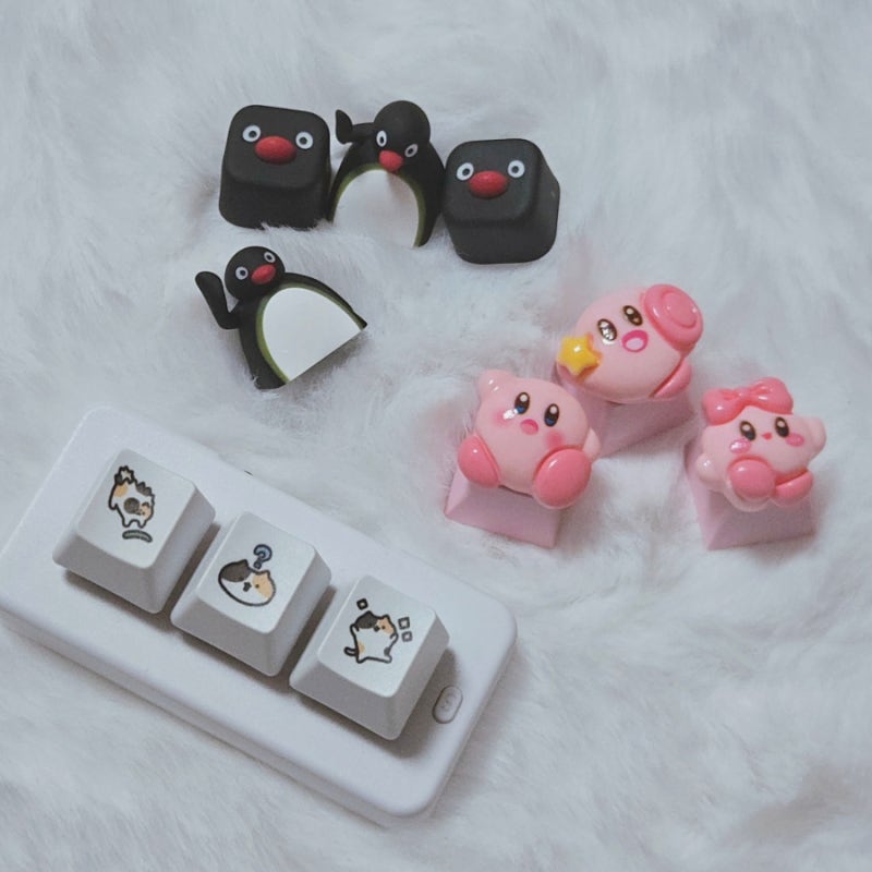 3키 키보드 ⌨️ 알리 광군제 포인트 키캡 리뷰.