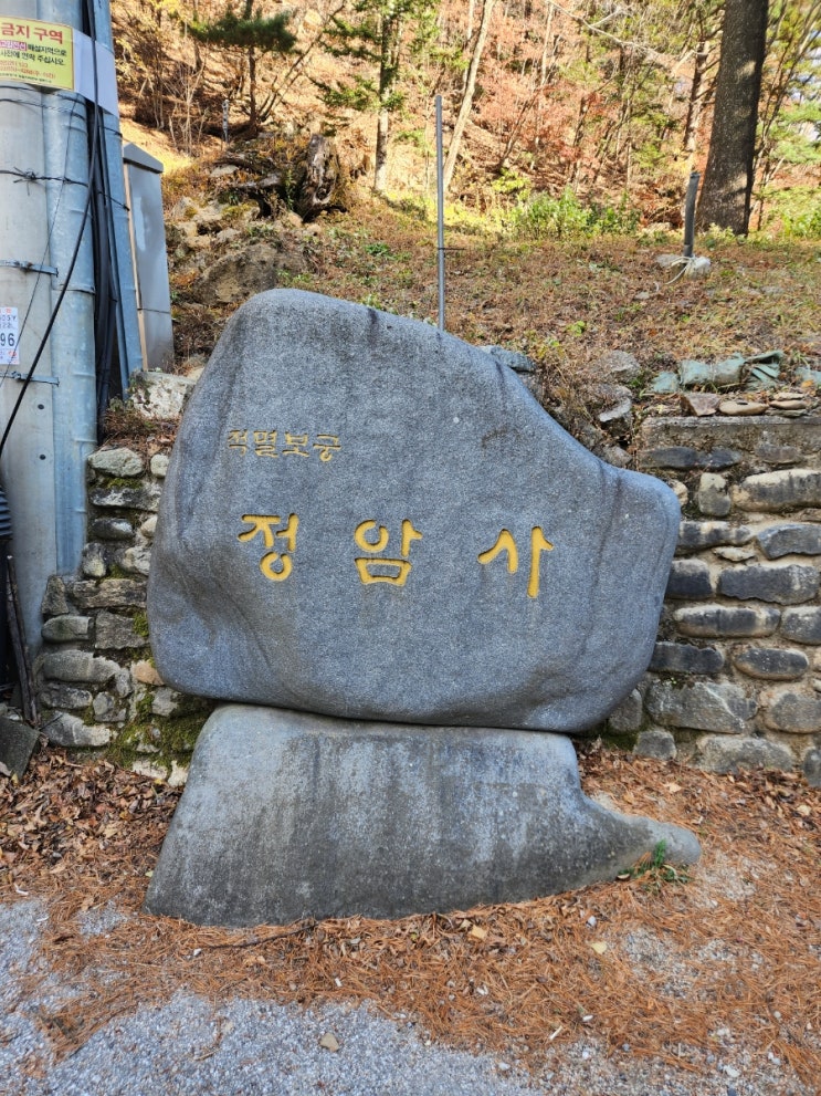  태백산 단풍 명소 정선 정암사 적멸보궁 사찰 여행