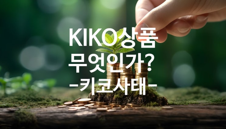  키코(KIKO) 상품이란 무엇인가?