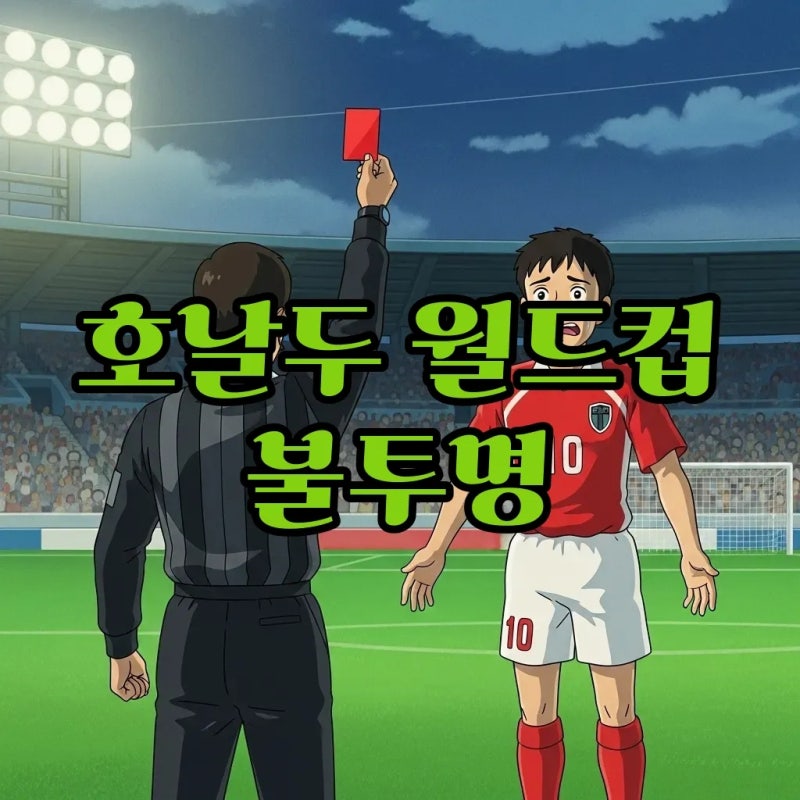 호날두 A매치 첫 퇴장, 월드컵 불투명 위기!