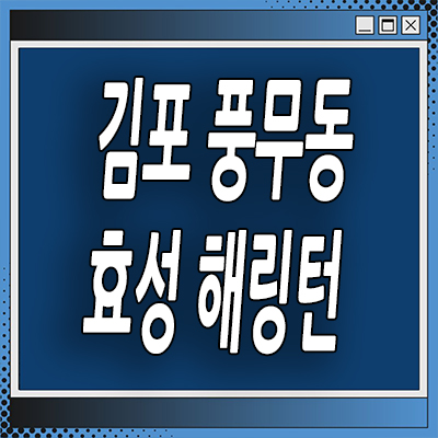  김포 풍무동 효성 해링턴 분양가 양도지구 미분양아파트
