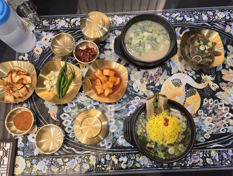  조선시대 주막 컨셉 포항맛집 『 촌스러운국밥 』 한우사골곰탕, 왕의갈비낙지탕, 완자전 후기