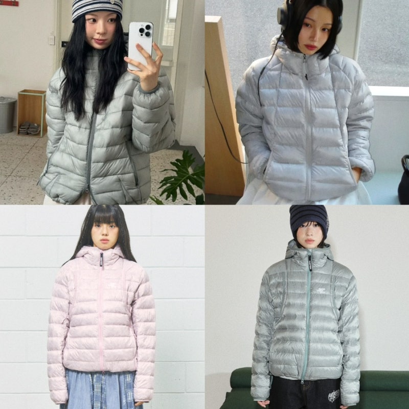 겨울에도 화사하게, 라이트 컬러 경량패딩 4종 추천
