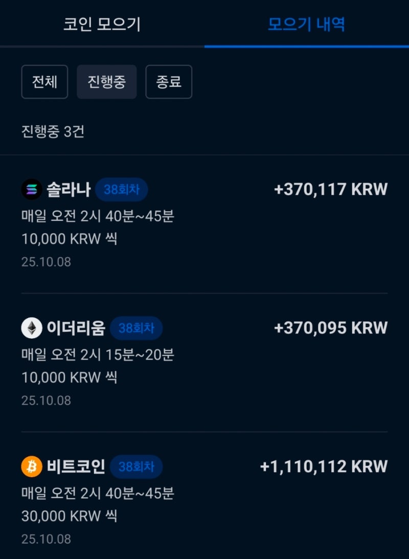 코인 적립] 매일 적립하는 코인 투자, 꾸준히 모으기(빗썸초대코드 3BD62OWLM6) : 네이버 블로그