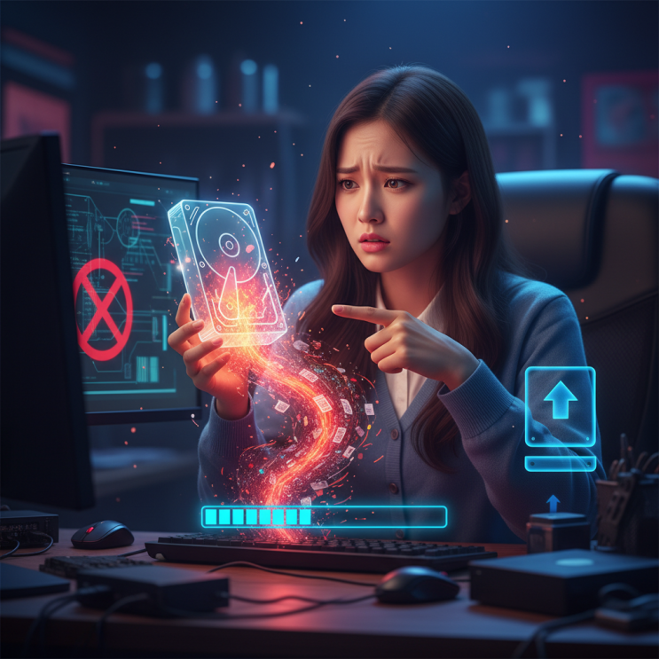  PC 느려짐 원인 진단: C드라이브 용량부족 증상과 해결책