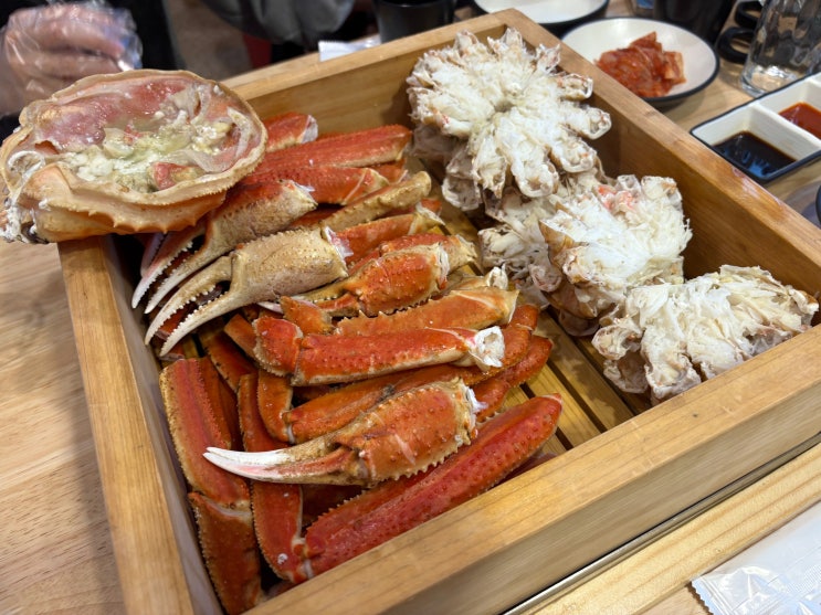 부산 부전시장 가성비 맛집 게싸노 부전시장먹거리 서면 대게 추천