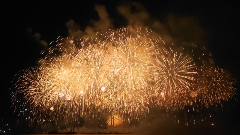 2025 제20회 부산불꽃축제 후기 || 명당좌석 차지 꿀팁 | 작년 불꽃축제와 비교 감상평