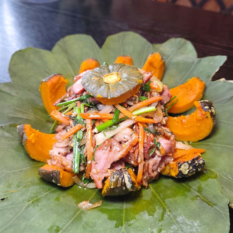  구미 도리사 맛집 머루랑다래랑 가성비 한식뷔페 단호박오리