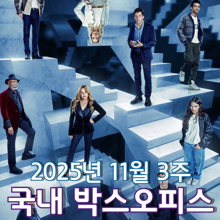  [11월 3주 국내 박스오피스] 9년 만에 돌아온 마술 사기단