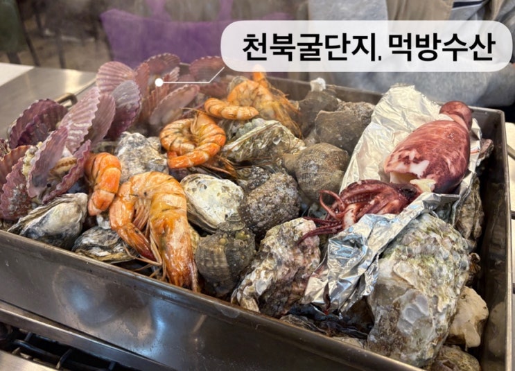   천북굴단지_#천북굴축제 #내돈내산 #석화찜 #먹방수산 다녀온 후기  (with 우유창고)