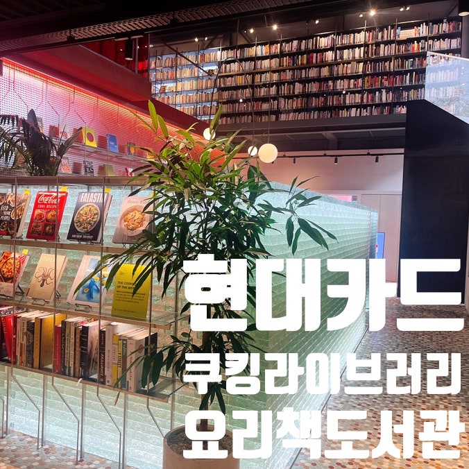  대카드 쿠킹라이브러리 후기 요리책 천국에서 보내는 압구정 미식 시간