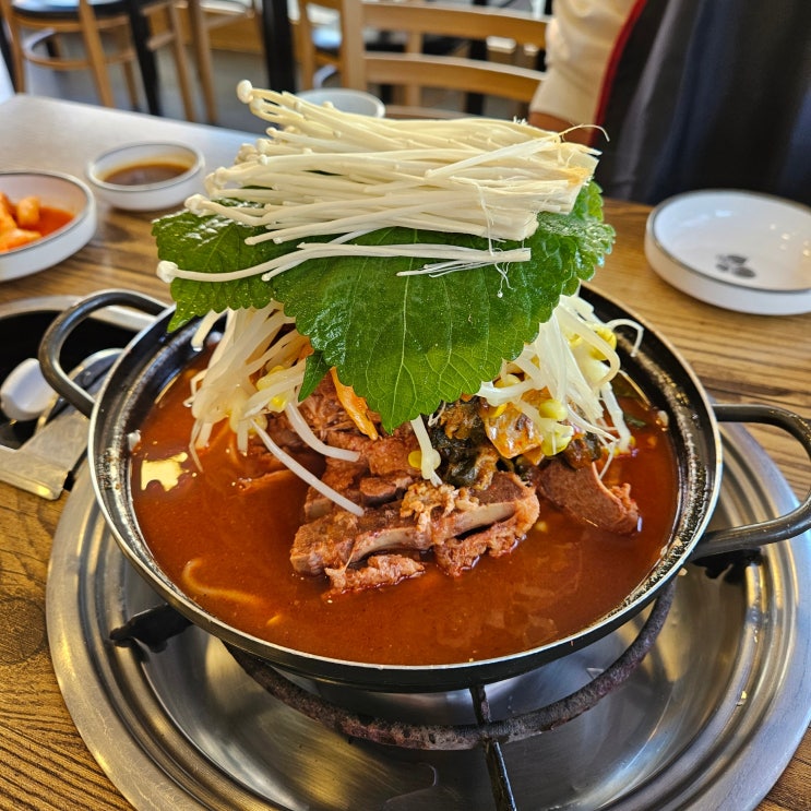  저렴하고 맛있는 24시간 감자탕 맛집, 안양 신사골감자탕