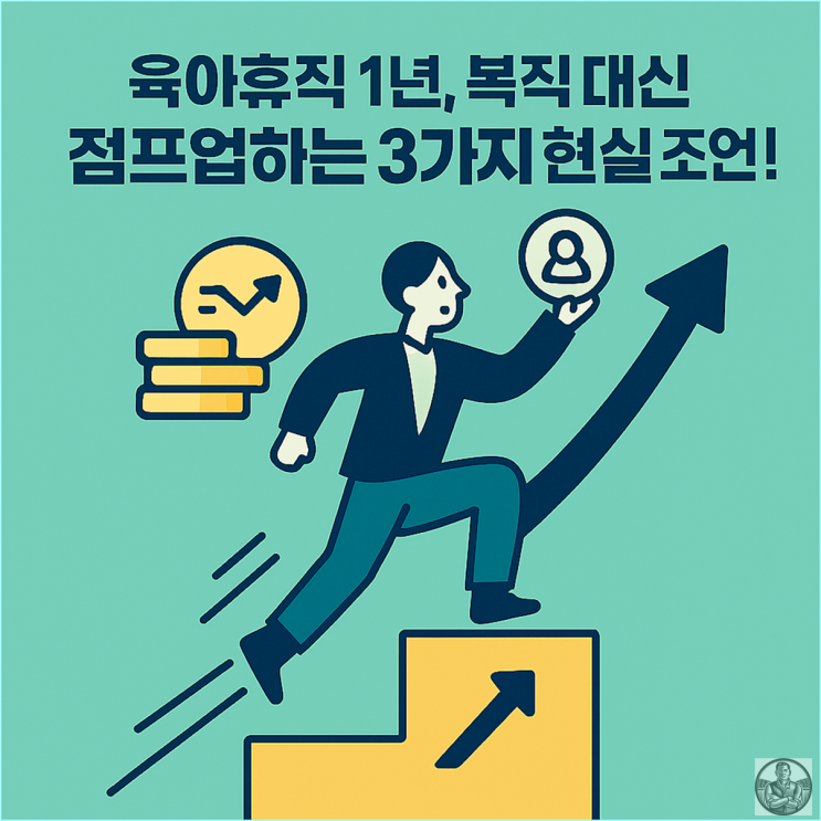  육아휴직 1년, 복직이 아니라 점프업으로 만드는 3가지 현실 조언 (경력 단절 걱정하는 후배들에게)