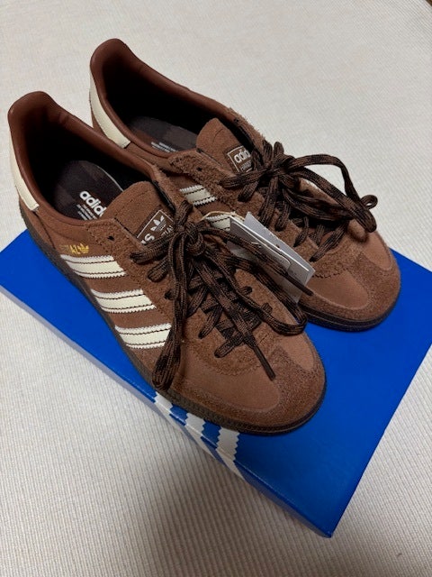 [adidas]아디다스 핸드볼 스페지알 브라운:화이트/KJ6016 착용 후기 및 사이즈팁 리뷰