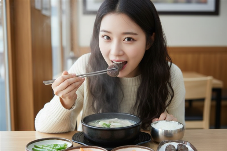  판교 순대국, 운중동 찹쌀순대만드는집 처음 한 입에 반한 깔끔