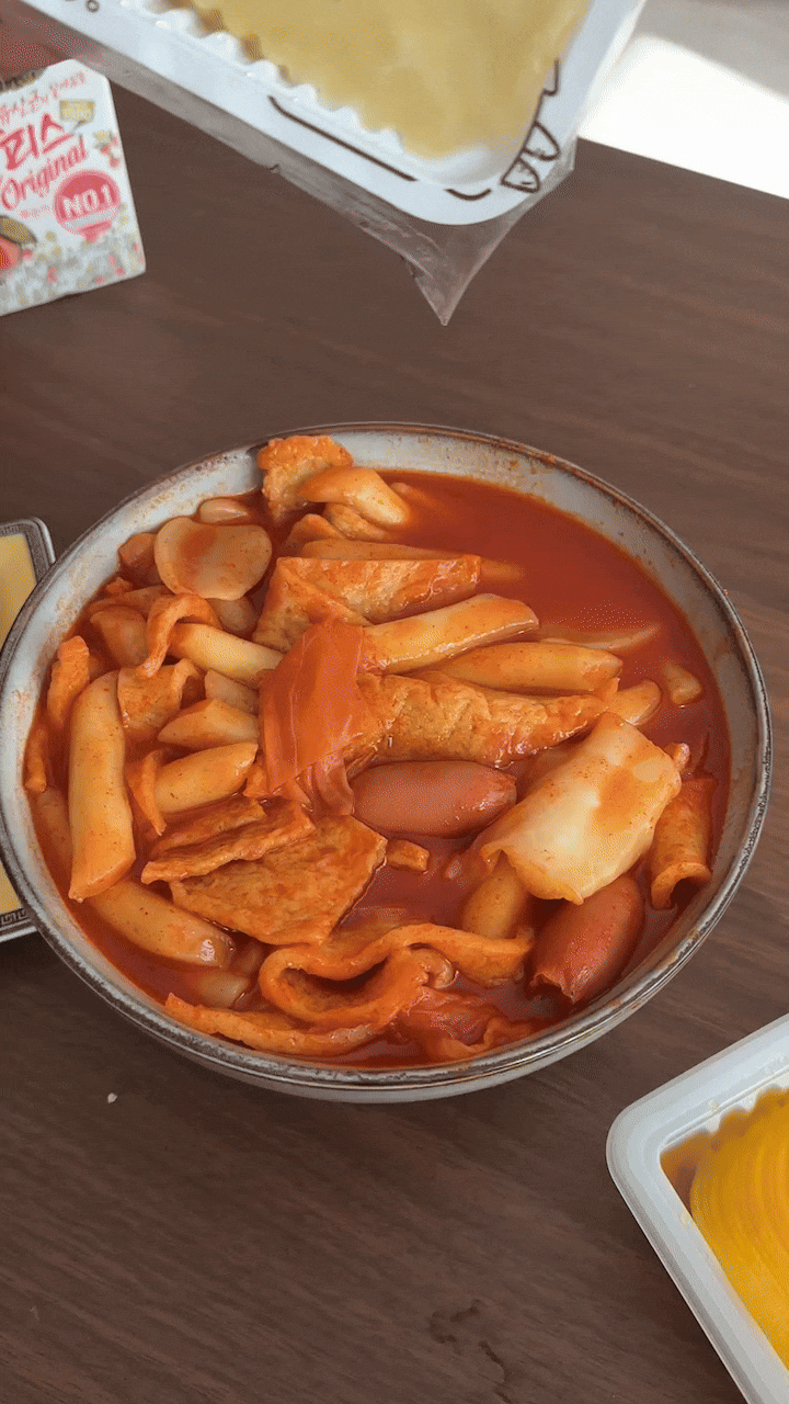  하안동맛집 응급실국물떡볶이 광명하안점 국물떡볶이 & 치즈토핑 포장 후기