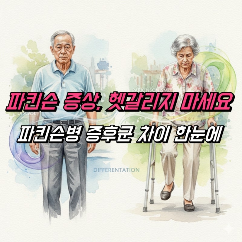 파킨슨 증후군, 파킨슨병 증상 구별법